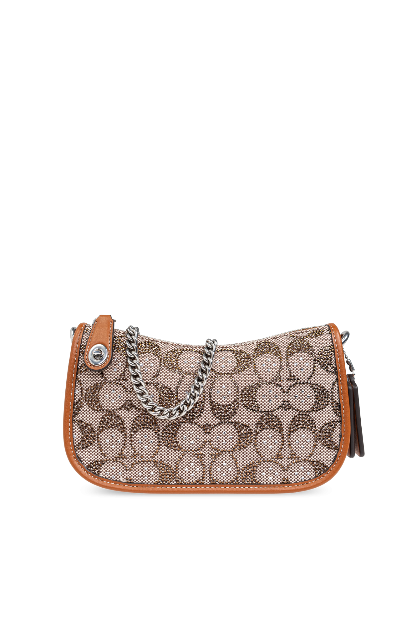 Beige Shoulder bag with logo Coach StasanetShops Zambia tapestry kate spade coach stuart weitzman ceo